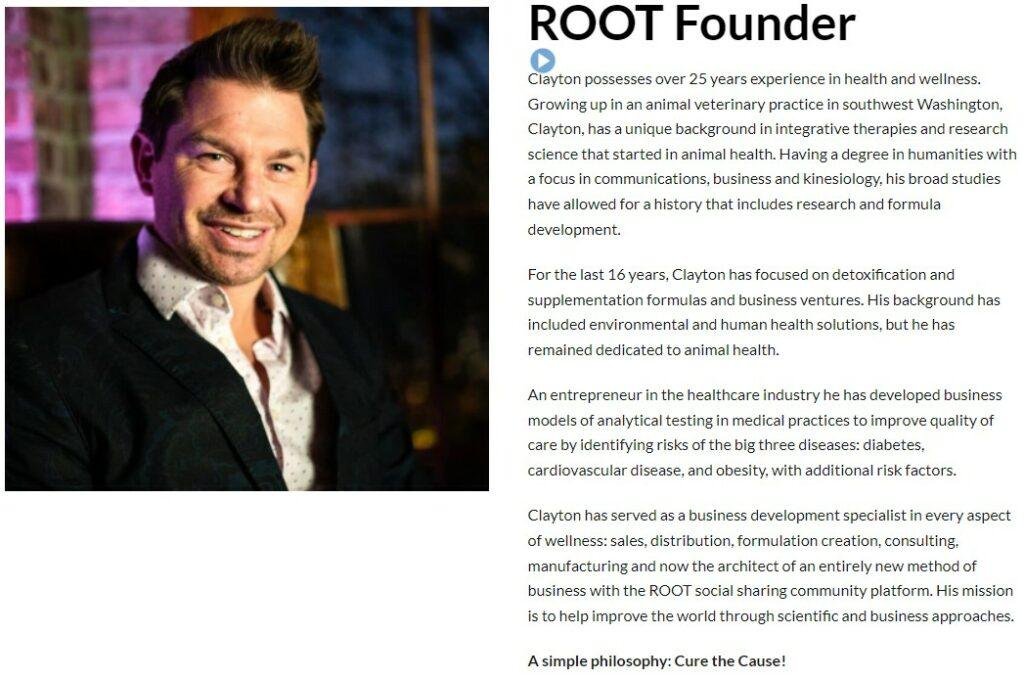 Root wellness clayton thomas