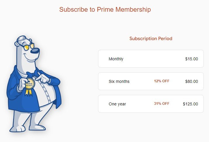 Subscribe to udimi prime membership