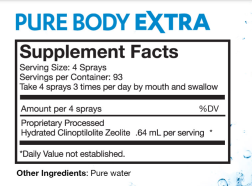 Touchstone essentials pure body extra supplement facts