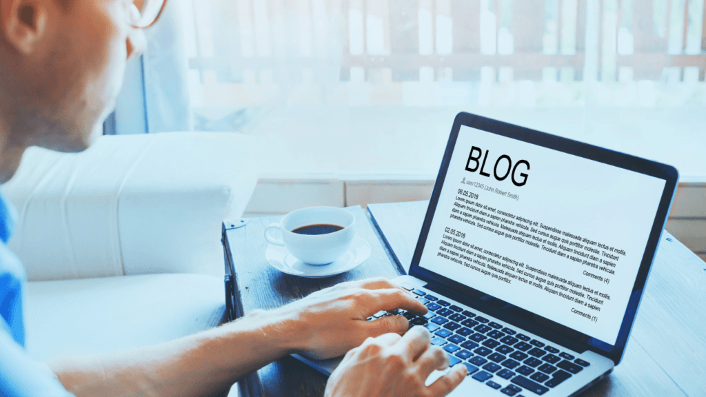 Blog writing