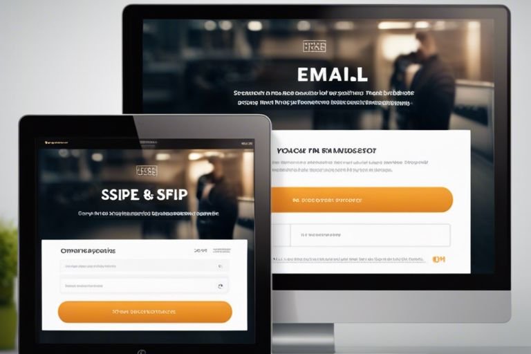 Highconverting email signup landing page template fhc