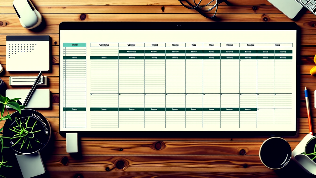 The step-by-step process of creating a content calendar