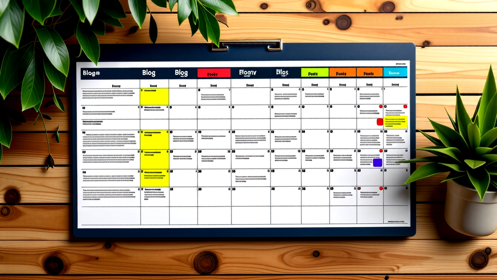 Why you need a content calendar for your blog