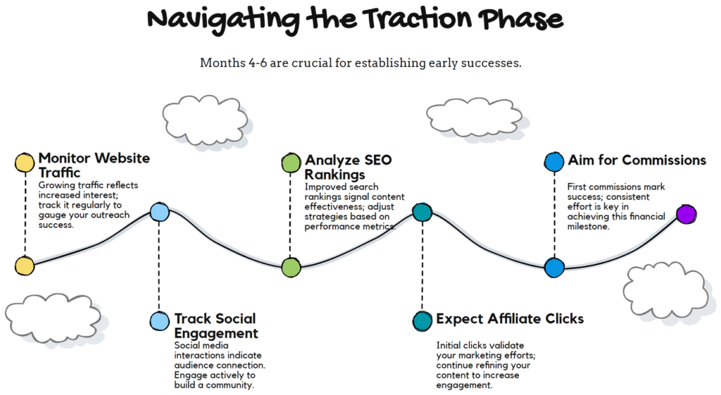 How Long Does It Take To Make Money With Affiliate Marketing? 4 Navigating the traction phase