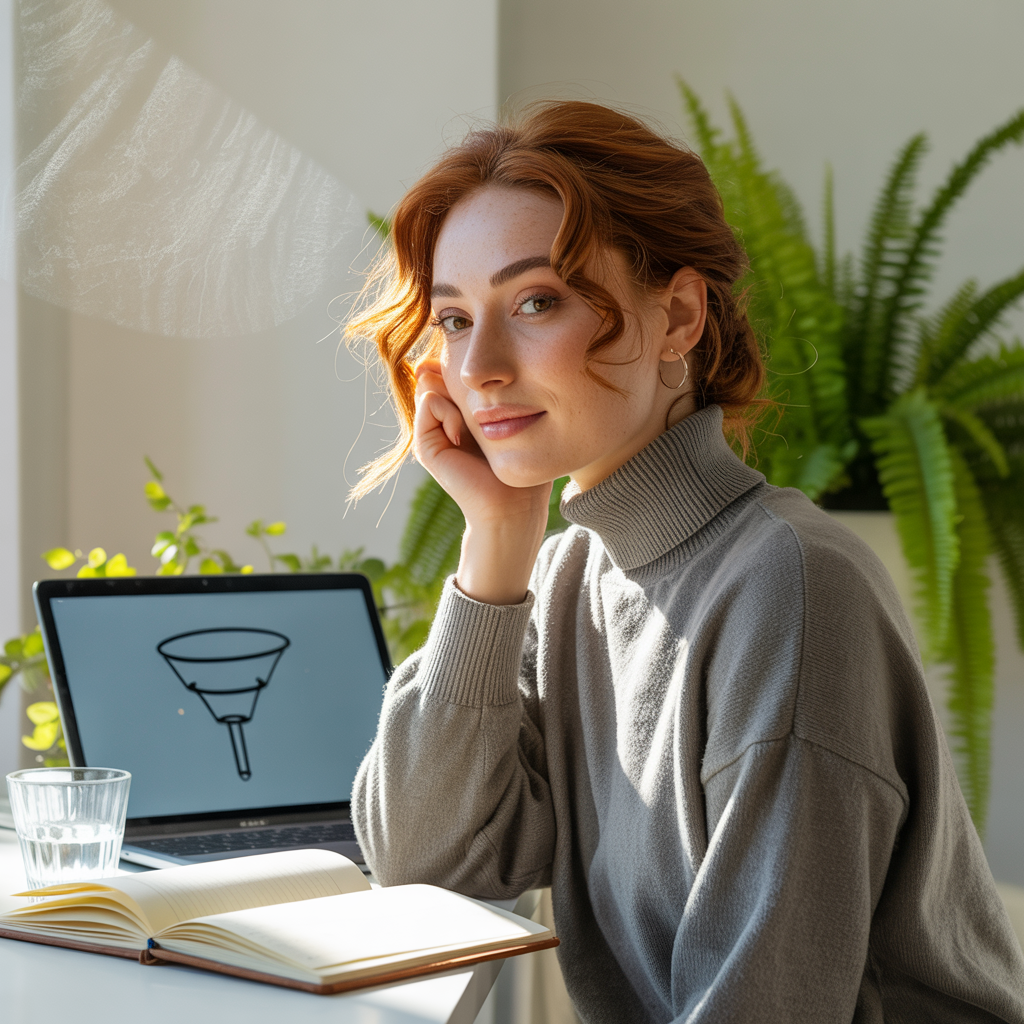Are You Losing Sales Because Your Funnel Is Broken? 3 A serene portrait photograph of a young gqr7q5vyqfyrr7rjbh0ddw tf9evzvhrpe 7or svd7ig