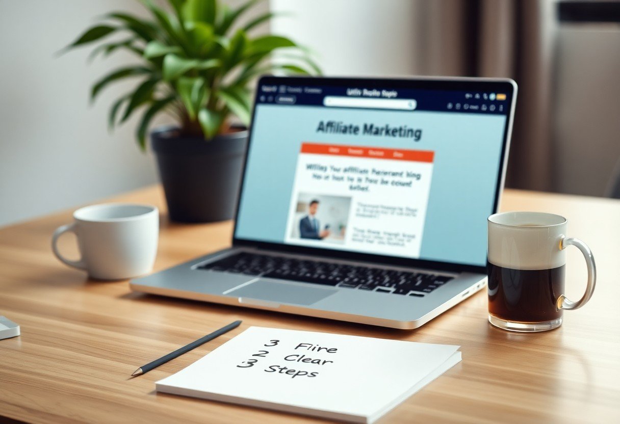 Transform overwhelm into progress 3 steps for new affiliates tvq